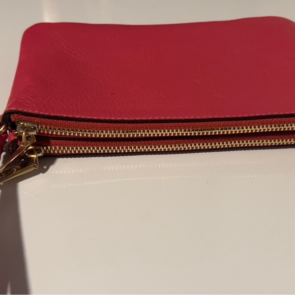 COACH Authentic- Vibrant Fushia Wristlet Clutch/Wallet - Picture 9 of 13